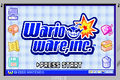Wario Ware Mega Microgames screenshot 2 for GameBoy Advance
